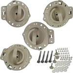 4PCS Inside Door Handle Bolt Tan Abs 2006-10 Jeep Commander Beige Gray Khaki. Fixed Price $63.64.