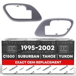 Interior Door Handle Bezel, Left Right For Chevrolet Gmc C&k 1500, 2500, 3500. Fixed Price $21.99.