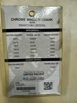 Chrome Window Crank With 3/8 Square Adapter Plain Part # 24028 Sold As Pair. Fixed Price $38.10.