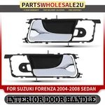 2X Front Interior Door Handle Suzuki Forenza 2004-2008 Sedan Chrome/black. Fixed Price $26.39.
