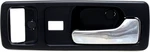 Fits Accord 90-93 Front Interior Door Handle Rh, Chrome Lever/dark Blue, W/ Powe. Fixed Price $17.95.