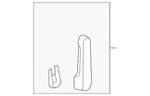 Genuine Honda Handle Inside 72620-SHJ-A01ZE. Fixed Price $26.70.