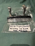 1960 1961 Chrysler Plymouth Dodge Desoto Lh Rear Door Handle Nos Mopar 1962 1963. Fixed Price $68.96.