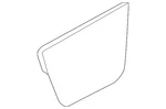 Genuine Nissan Handle Cover 80954-6CA0B. Fixed Price $9.23.