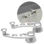 Billet "maltese" Door & Window Cranks (pair) Autoloc AUTDNWC002 Street Rat. Fixed Price $69.95.
