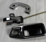 74 Mercedes Benz 450SEL Chrome Left Front Interior Door Handle/trim Kit Oem W116. Fixed Price $139.90.