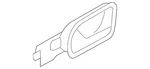 Genuine Volkswagen Interior Door Handle 1K2-837-114-H-UTF. Fixed Price $172.71.