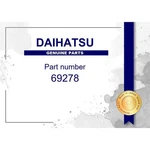 Genuine Daihatsu Front Door Inside Handle Bezel Lh - Multi. Part# Set 69278. Fixed Price $34.76.