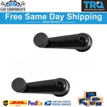 Trq Front Window Crank Handle Black Lh Pair For Heavy Duty Mack Truck. Fixed Price $41.04.