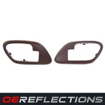 New Interior Door Handle Bezel Trim Set Pair Lh Red For 95-99 Chevy Gmc Truck. Fixed Price $17.95.