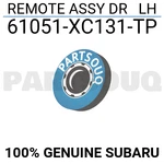 61051XC131TP Genuine Subaru Remote Assy Dr Lh 61051-XC131-TP. Fixed Price $17.04.