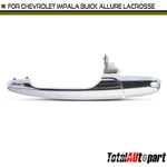 Exterior Door Handle For Chevrolet Impala Buick Allure Lacrosse Rear Left Driver. Fixed Price $20.49.