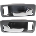 Door Handle Set For 1990-1993 Honda Accord Coupe Front Gray W/chrome Lever 2-PCS. Fixed Price $20.06.