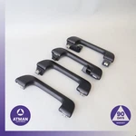 Audi SQ5 Front & Rear Upper Roof Grab Handle Black Set 8R0857607H Oem. Fixed Price $41.50.