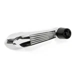 Door Window Handle Chrome+black Knob 1956 F-250 Truck. Fixed Price $22.20.
