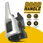 Fits Toyota Inside Interior Handle Door Passenger Silver Lever Black Knob. Fixed Price $12.99.