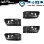 Inside Door Handle Black Lh Driver Passenger Set Of 4 For 02-06 Toyota Camry. Fixed Price $20.09.
