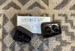 2 Oem German Grab Handle Wedge Black Fits Volkswagen Vanagon 1980-1991. Fixed Price $29.00.
