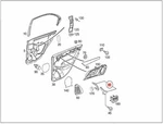 Genuine Mercedes S203 W203 C-class Estate T-model Left Grab Bar 20381017519116. Fixed Price $58.63.