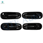 Set Of 4 Front-rear Left Right Exterior Door Handle For 1997-2001 Honda Cr-v Lx. Fixed Price $32.15.