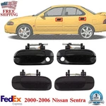 Front & Rear Exterior Door Handles Left Right Side For 2000-2006 Nissan Sentra. Fixed Price $63.28.