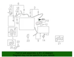 1994-2011 Honda Genuine Front Door Inside Handle Snap Left Oem 72174-SM4-003. Fixed Price $16.83.