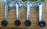 1950'S 1960'S Amc Rambler Set Of 4 Window Cranks Black Knobs 3509710. Fixed Price $20.50.