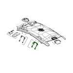 Mopar 1SW55DX9AE Interior Bar Grab, For 2013 2016 Dart Dodge. Fixed Price $40.69.