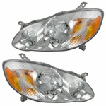 Depo Headlight Set For 2003-2004 Toyota Corolla Ce Le Driver & Passenger Side. Fixed Price $240.71.