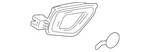 Genuine Gm Very Dark Pewter Rear Interior Driver Side Door Handle 95233443. Fixed Price $13.13.