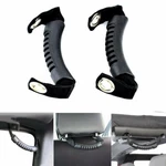 2PCS Black Rear Seat Grab Handles Pull Holder Fit 2007-2018 Jeep Wrangler Jk. Fixed Price $9.99.