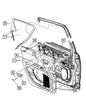 Genuine Mopar Remote Handle Bezel Right 1TX38DX9AC. Fixed Price $17.15.