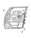 Genuine Mopar Release Handle Bezel Right 1WD58LU7AC. Fixed Price $22.26.