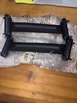 New Maserati Black & Gray Leather Door Pull Handles 673015352 MC20 2022-25 #3551. Fixed Price $345.00.