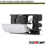 Silver & Beige Interior Door Handle For Hyundai Accent 2007-2011 Front Passenger. Fixed Price $14.99.