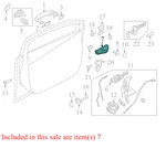 2012-2014 Ford Focus Driver Fl Interior Door Handle Used CV6Z5422600CA Oem. Fixed Price $24.99.