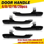 4-20PCS Exterior Door Handles For 2002-2006 Honda Cr-v Front & Rear Black Us. Fixed Price $174.76.