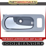 Front Left Chrome Gray Interior Door Handle For Buick Lacrosse 2005-2007 Allure. Fixed Price $19.88.