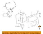 Gm Oem 08-09 Srx Lift Gate Hardware-handle 25802940. Fixed Price $160.23.