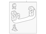 Genuine Ford Interior Grab Bar LC5Z-5831406-AC. Fixed Price $75.19.