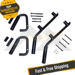 Crown RT27063 Front & Rear Grab Handle Kit For 2007-2018 Jeep Wrangler Jk. Fixed Price $114.35.