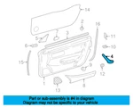 Mercedes-benz Slk-class R170 Front Left Interior Door Pull Handle. Fixed Price $150.96.