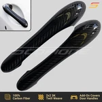 Scopione Carbon Fiber Door Handle Covers For Maserati 08-19 Granturismo Cabrio. Fixed Price $190.00.