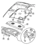 Genuine Mopar Grab Handle QY62TL2AD. Fixed Price $20.11.