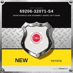 Genuine 1992-1994 Toyota Camry Door Handle Sub-assy Inside Lh 69206-32071-S4. Fixed Price $71.49.