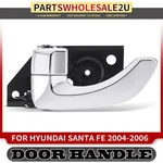 Rear Driver Side Chrome Interior Door Handle For Hyundai Santa Fe 2004 2005 2006. Fixed Price $21.99.