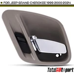Taupe Chrome Interior Door Handle For Jeep Grand Cherokee 1999-2004 Driver Side. Fixed Price $28.49.