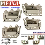 05-11 For Jeep Grand Cherokee Set 4PCS Interior Door Handle Beige Bolt DS297-NS. Fixed Price $36.00.