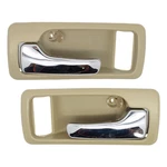For Honda Accord 90-93 Inside Door Handles Front Left+ Right Beige W/ Chrome. Fixed Price $19.34.