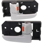 Door Handle Set For 2004-2009 Kia Spectra Front Rear Light Gray Plastic 2-PCS. Fixed Price $28.54.